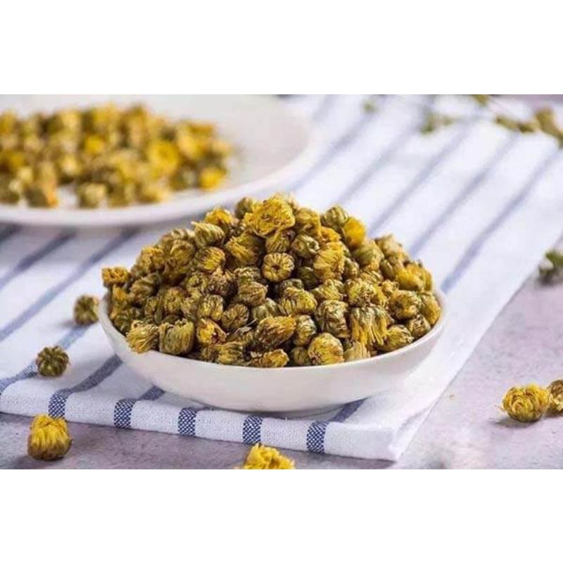 FREESHIP 500gr Hoa Cúc Nụ Kim Cương Sấy Lạnh Hàng Loại 1 Vàng Xanh Đẹp, Trà Hoa Cúc Sấy Khô Thanh Nhiệt, Ngủ Ngon