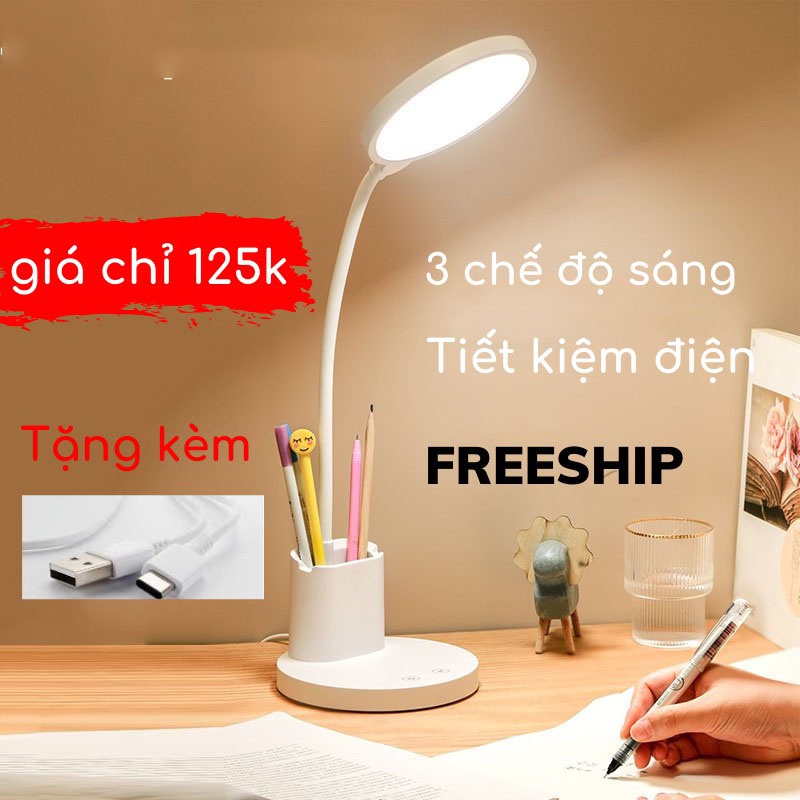 Đèn Học Chống Cận, Đèn Bàn Mini, Làm Việc Tiện Dụng