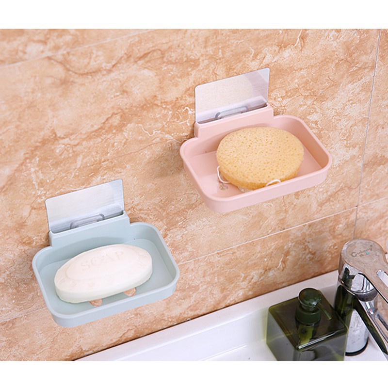 COMBO 2 Khay Để Xà Bông Dán Tường Hình Mặt Cười 2454 SHOP KHO TỔNG88