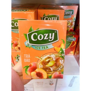 TRÀ ĐÀO COZY HOÀ TAN(Bao bì mới)