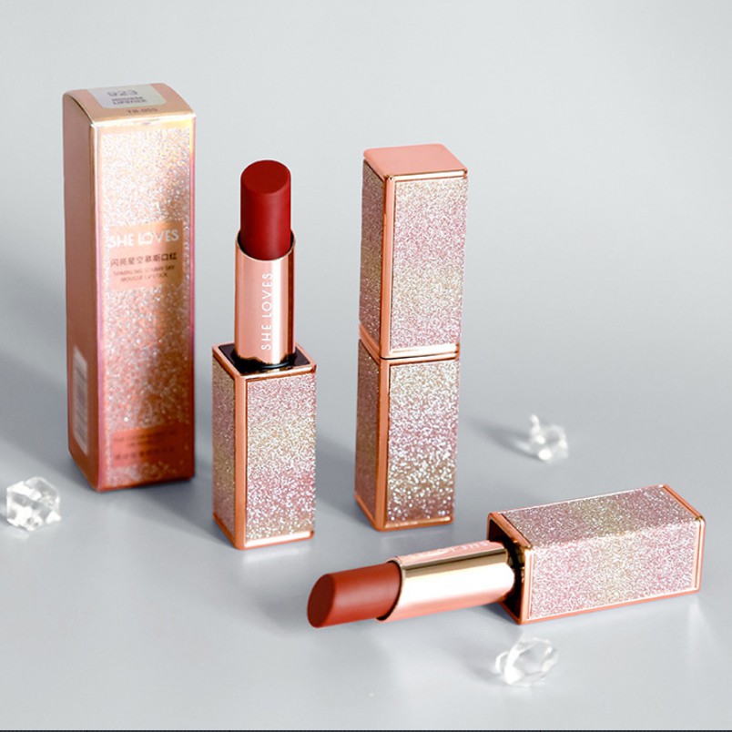 son thỏi Sheloves Sparkling Starry Sky Lipstick 3.8g