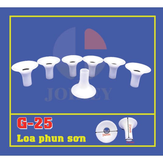 Linh kiện súng phun sơn tĩnh điện loa phun sơn Gema