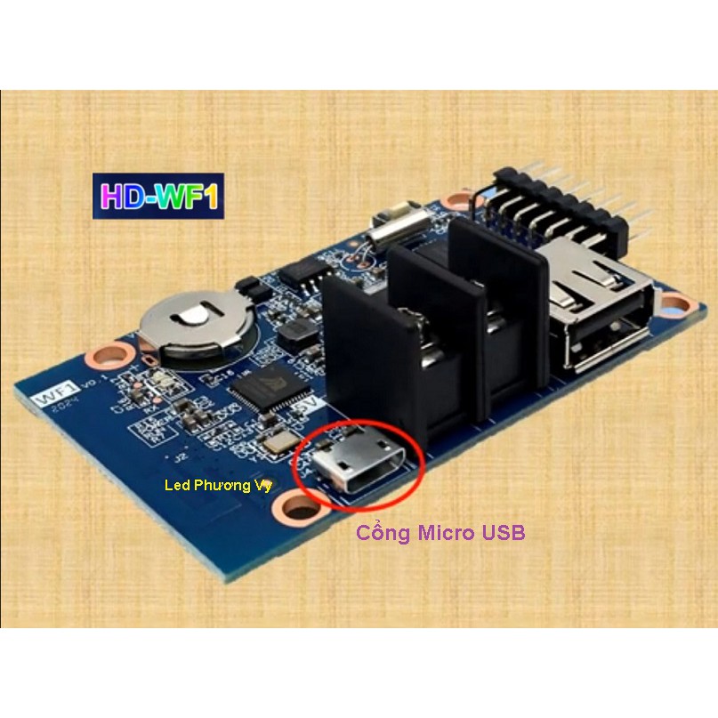 Card HD WF1  dùng cho Led ma trận Full color