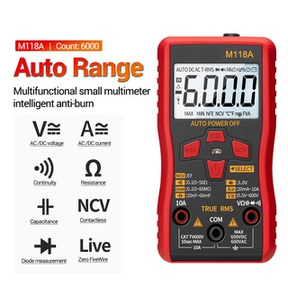 Đồng Hồ Đo Vạn Năng Kỹ Thuật Số Thông Minh M118A
