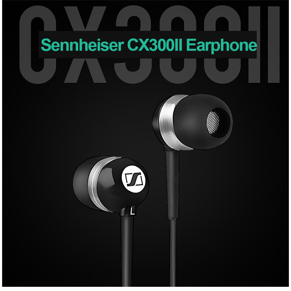 Tai nghe Sennheiser CX300II có dây âm thanh sống động giắc cắm 3.5mm cao cấp