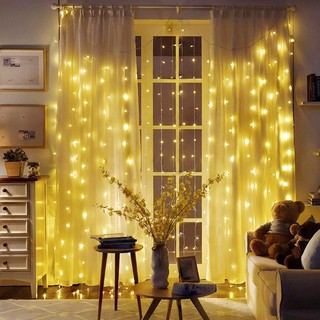 [DÀI 3M, TẶNG PIN] Dây đèn led trang trí đom đóm dùng PIN Fairylight, màu vàng – HUTA shop