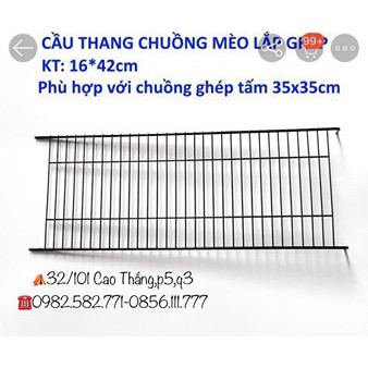 CẦU THANG CHUỒNG CHÓ MÈO LẮP GHÉP