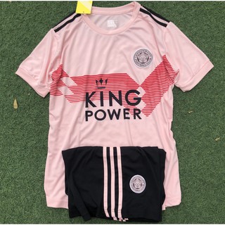 Bộ áo đá bóng clb leicester city hồng 2020-2021 - hàng cao cấp