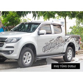 Tem dán sườn xe colorado