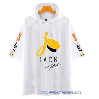 Áo Hoodie Tay Lửng In Hình Logo JACK