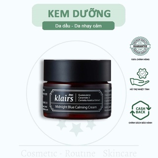 Kem Dưỡng Da Klairs Midnight Blue Calming Cream