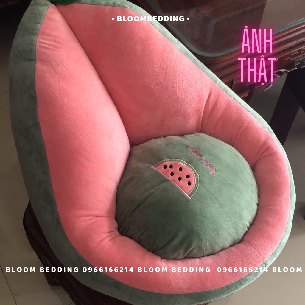 Ghế Lười Tựa Bông Êm Ái Mẫu Cực Xinh Cho Nhân Viên Văn Phòng, Làm Việc Tại Nhà - Ghế Quả Bơ Cute