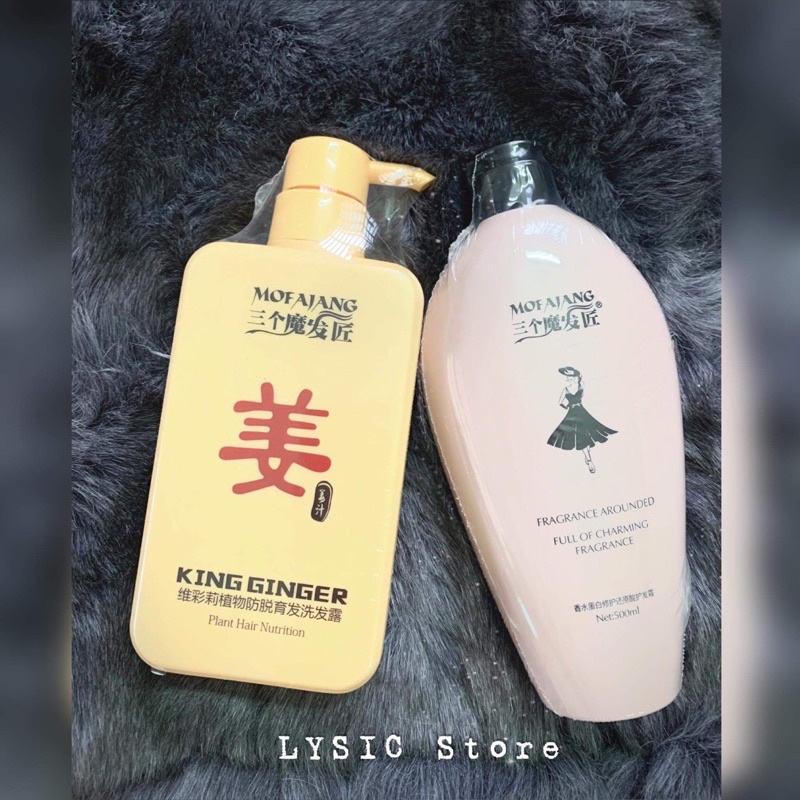 Gội xả gừng King ginger mofajang