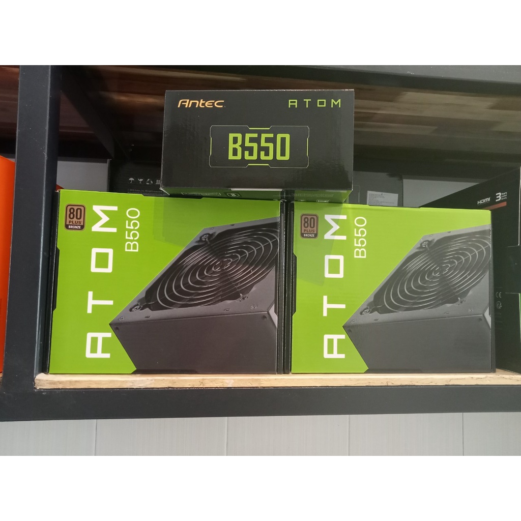 Nguồn Antec Atom B550-550W 80 PLUS BRONZE NEW