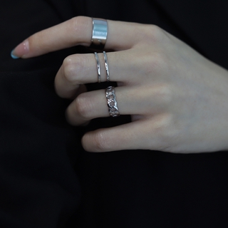 Set 3 nhẫn YANQUEENS đơn giản cá tính thời trang