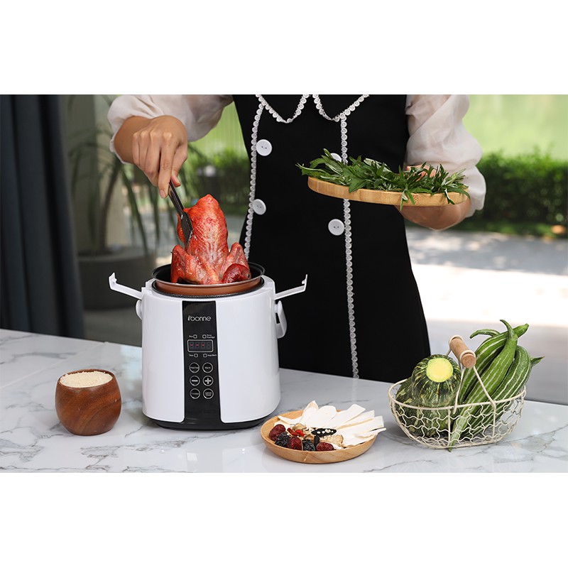 Nồi nấu đa năng IBONNE IB-27- Dung tích 1.8L | BigBuy360 - bigbuy360.vn