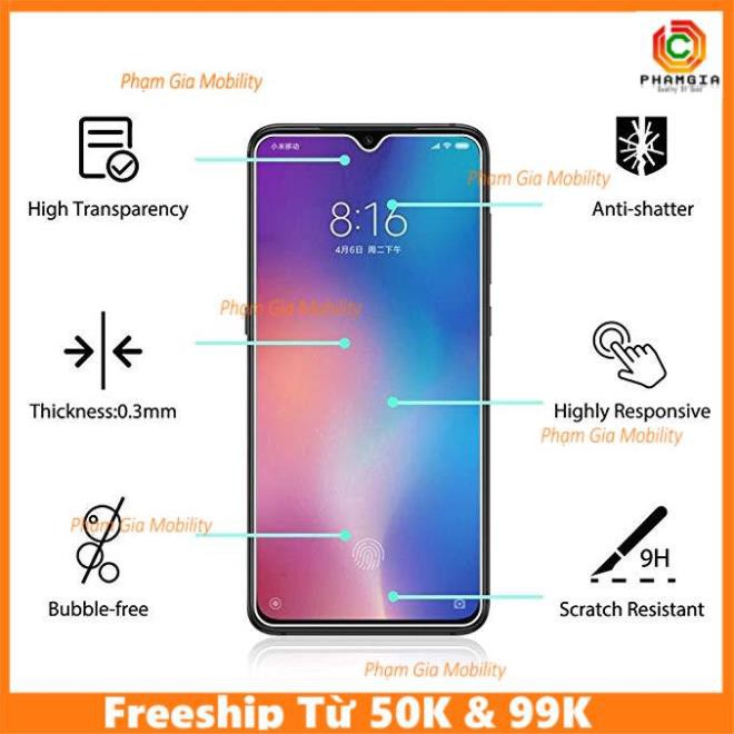 Dán cường lực màn hình dẻo nano Xiaomi Mi 9 8 SE 9T Pro Lite CC9 CC9E A3 Redmi K20 Note 7 8 Pro note 9  8A