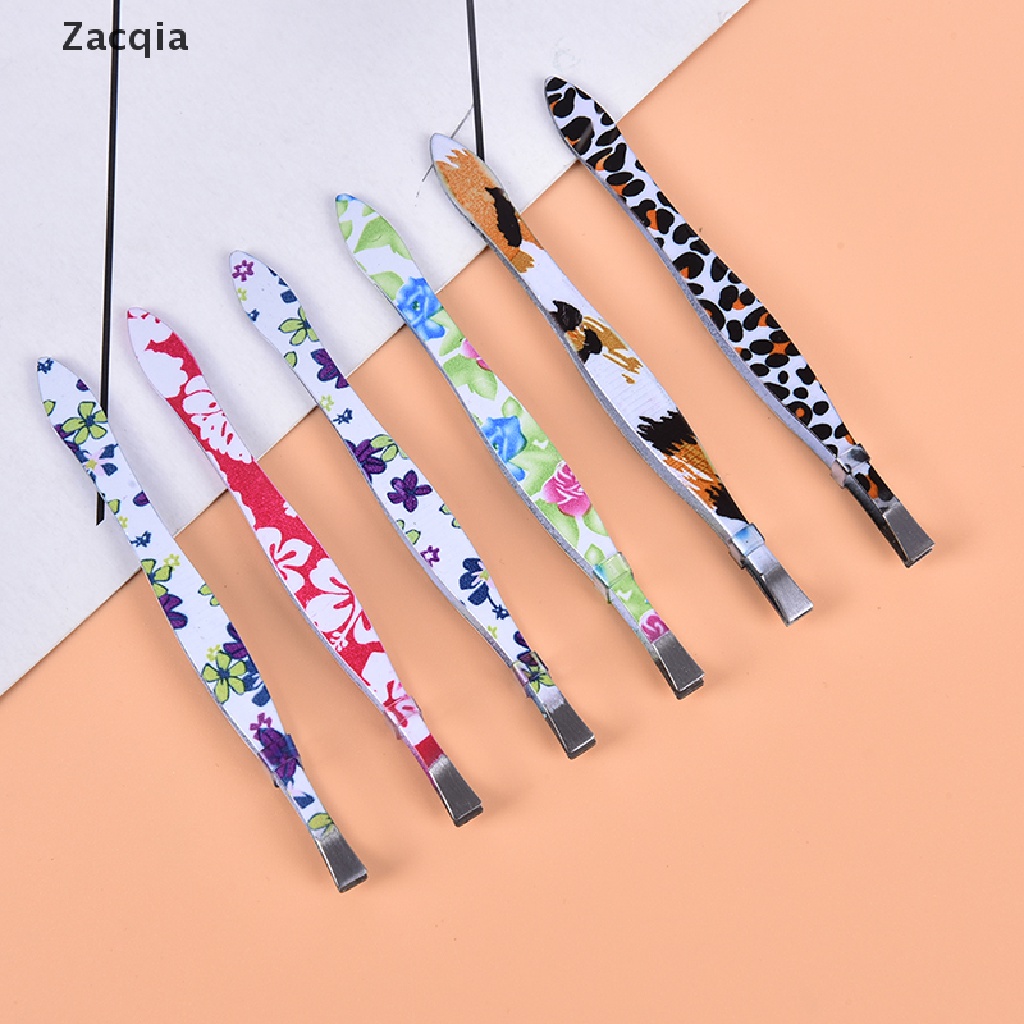 [Hàng mới về] Nhíp bằng thép không gỉ dùng nhổ lông mày trang điểm tiện dụng