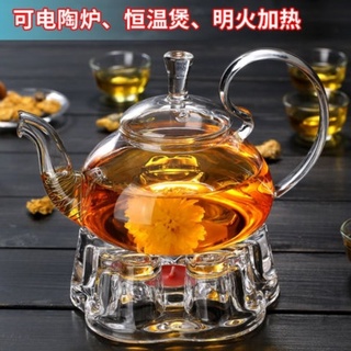 set ấm pha trà thuỷ tinh chịu nhiệt