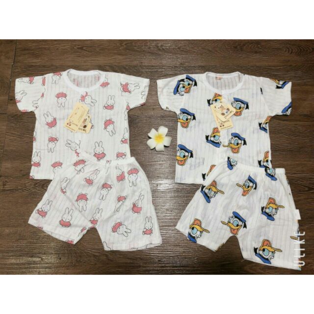 Bộ cotton giấy cho bé trai/ bé gái