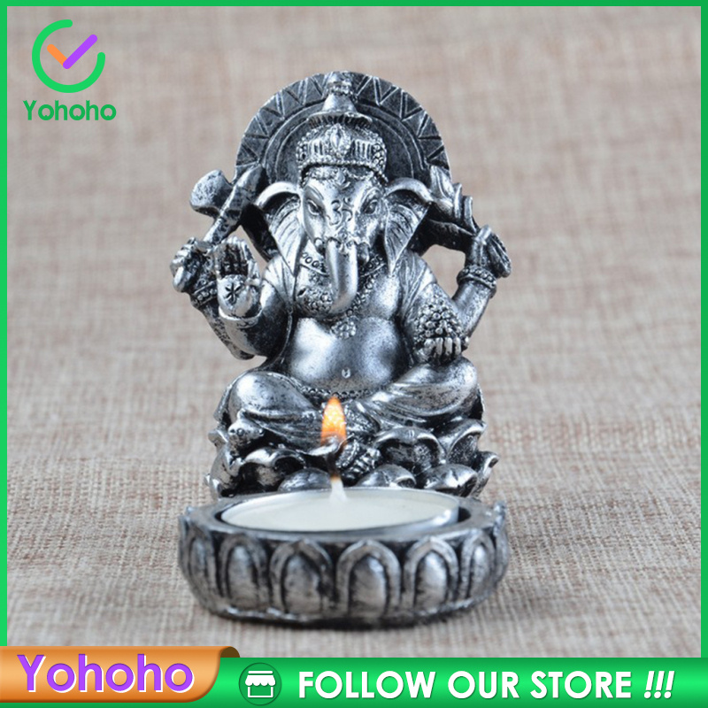 Đồ trang trí Tượng Thần Voi Ganesha # 10 Dùng Trang Trí