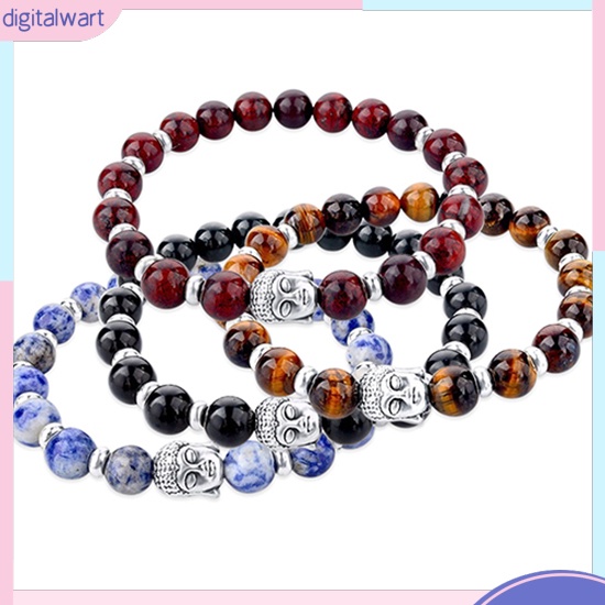 Vòng tay chuỗi hạt ngọc cẩm thạch thiên nhiên nhiều màu sắc cá tính thời trang cho nữ