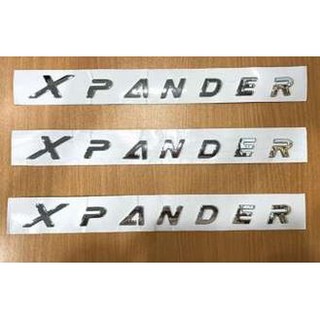 Chữ nổi 3D dán nắp capo " XPANDER"