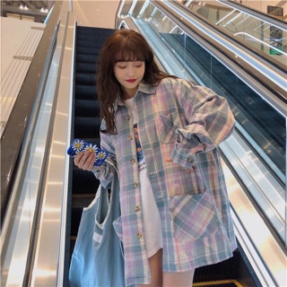 Áo sơ mi nữ oversize