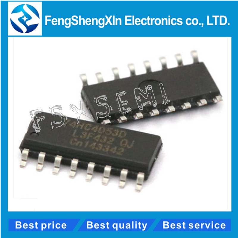 Set 10 Linh Kiện Con Ic 74hc4053 74hc4053d Sn74Hc4053Dr Hc4053 Sop-16