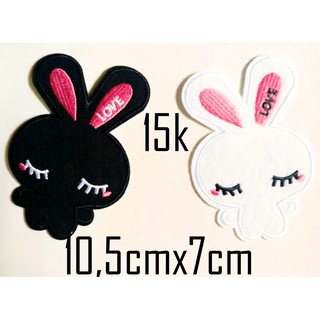 Sticker vải hình thỏ 033