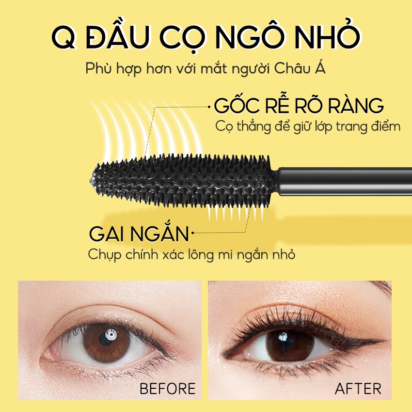 Carslan X Minions Pretty Eyes Mascara Waterproof Long-lasting Mascara 5g | BigBuy360 - bigbuy360.vn