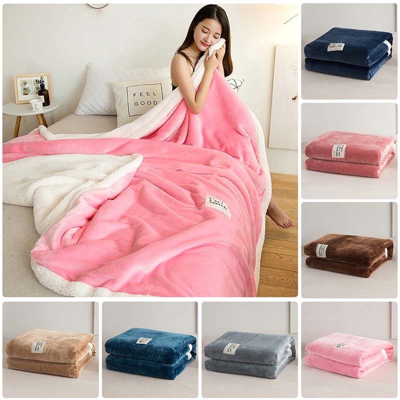 Vỏ Bọc Chăn Dày Hai Lớp Bằng Polyester Mát Mẻ Mùa Hè