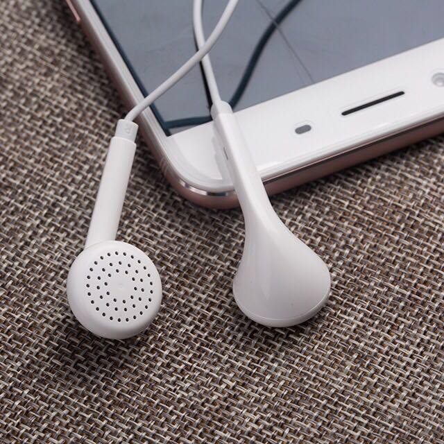 Tai nghe Oppo Zin bóc máy chính hãng màu trắng Bass treble cực ấm, có míc đàm thoại cao cấp [R9]
