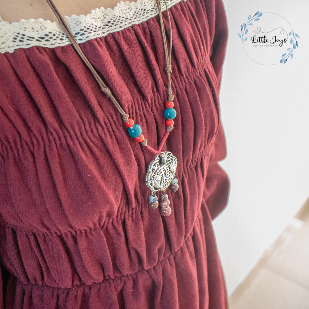 Tổng hợp các mẫu dây chuyền phong cách Bohemian handmade độc đáo trang sức Boho