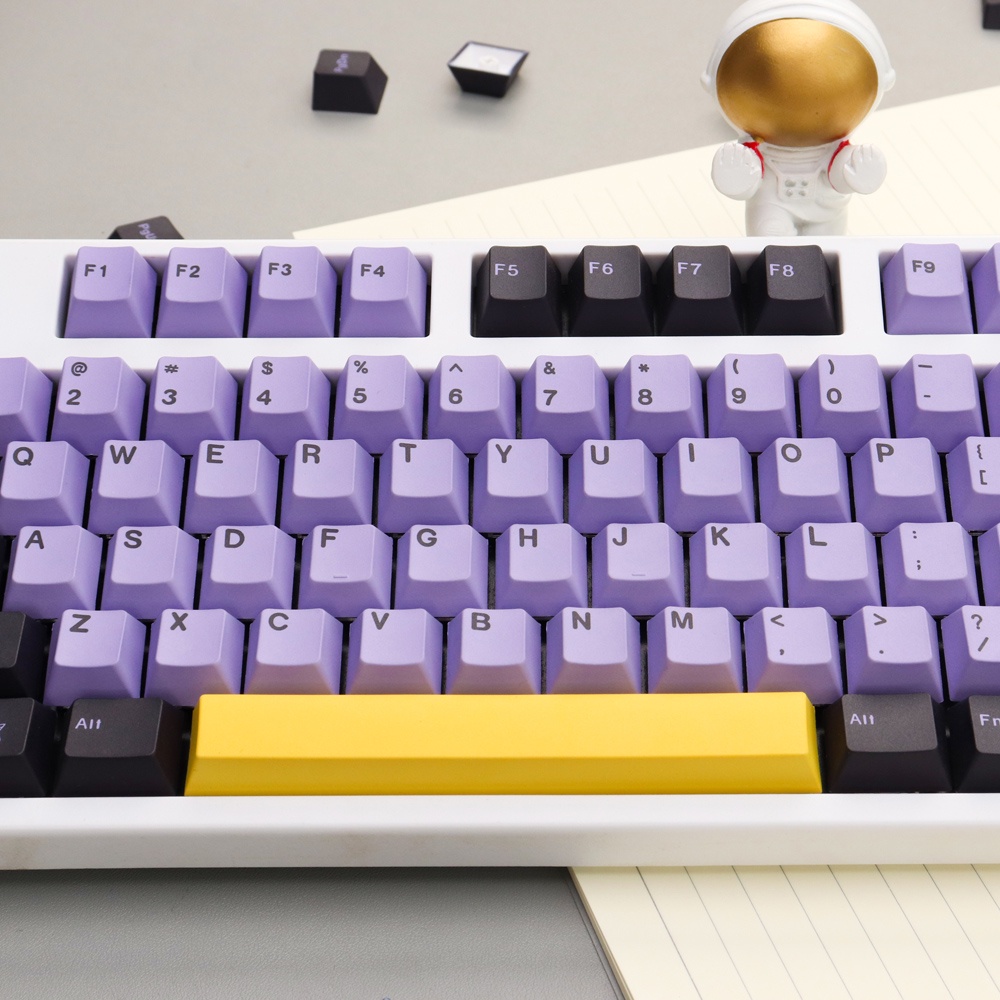 GMK Taro  keycaps cherry profile Dye-Sublimation PBT keycap 129keys