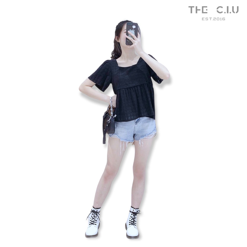 Áo kiểu tay ngắn THE CIU- Trudy Top