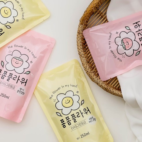 Nước rửa tay tạo bọt hình bông hoa PomPom hãng Imarketmom Hàn Quốc 280ml