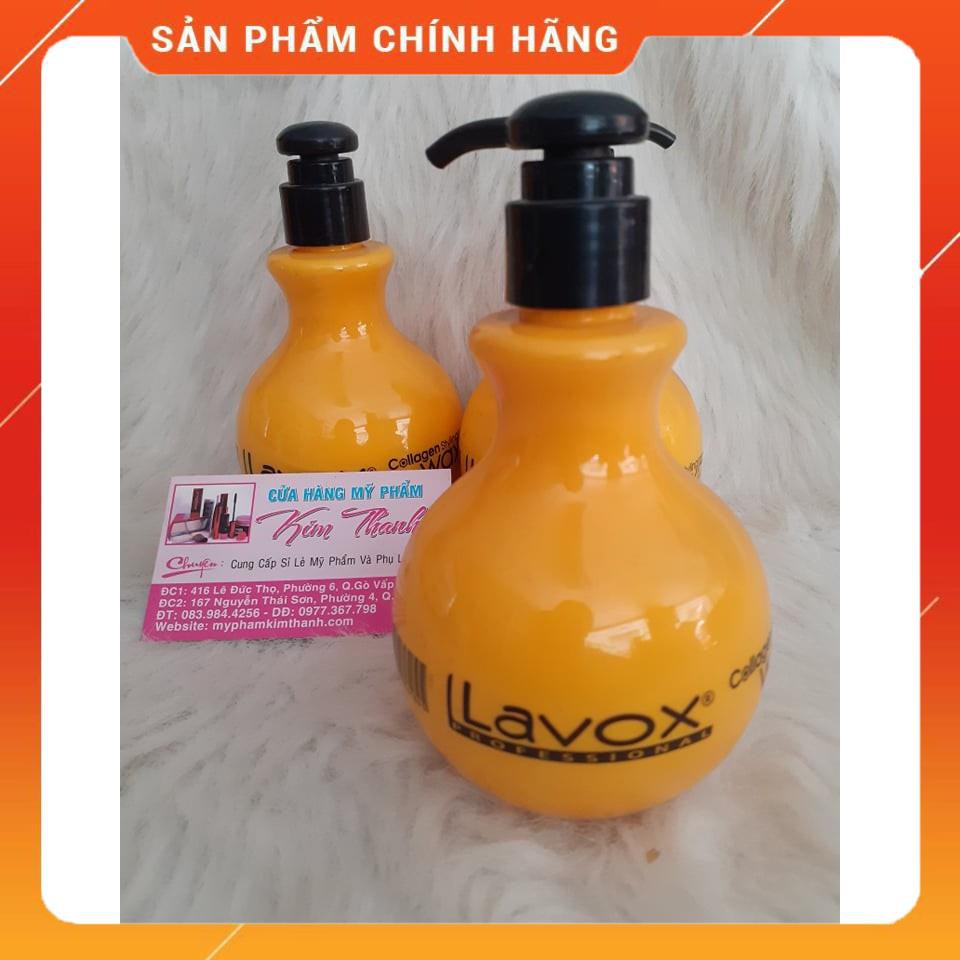 Wax Tạo Nếp Tóc Lavox vàng 300ml