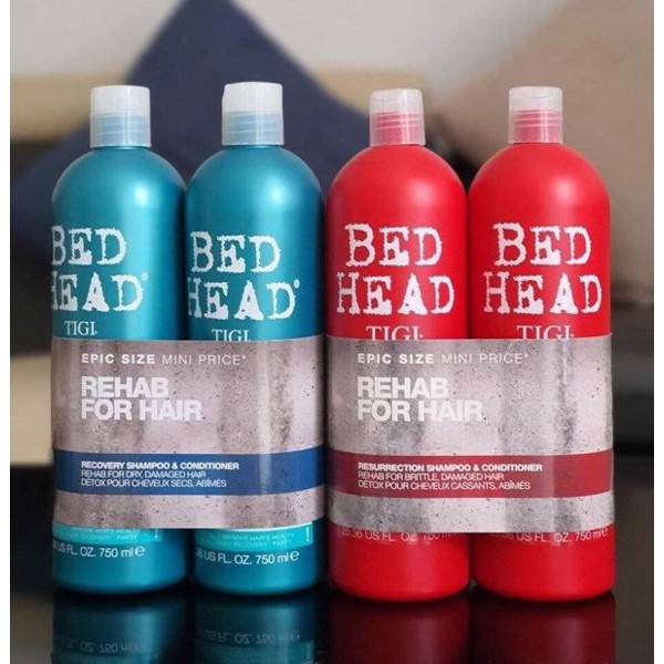 [Mã COSDAY giảm 8% đơn 150K] [TIGI] Cặp Dầu Gội - Xả TIGI Bed Head Màu Đỏ Chính Hiệu Siêu Mượt Tóc