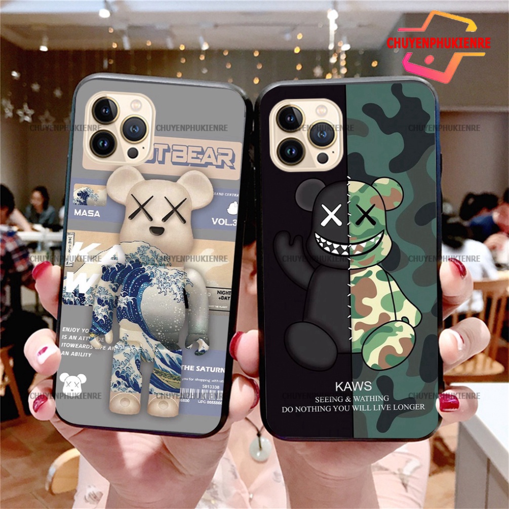 Ốp lưng iphone 13/ 13 pro/ 13 promax MẪU BEARBRICH HOT 2022