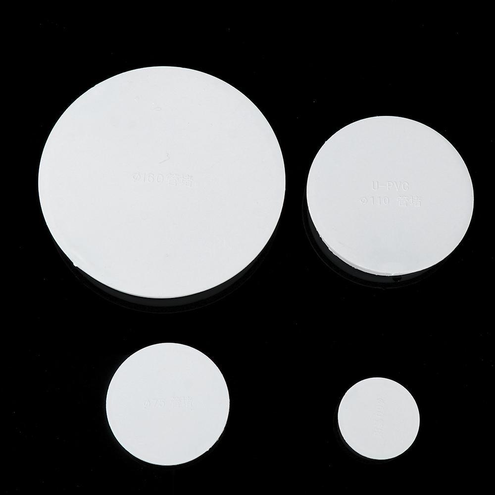 Set 3 / 5 / 10 Nắp Nhựa PVC Tròn Đậy Ống Nước Tiện Dụng