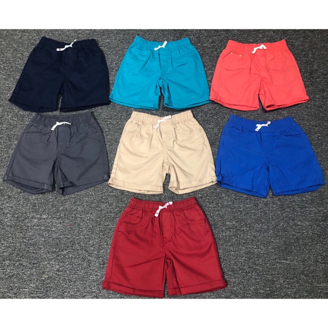 Quần short kaki cat&jack bé trai