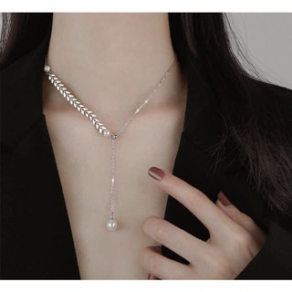 DÂY CHUYỀN BẠC NỮ LÁ MỚI