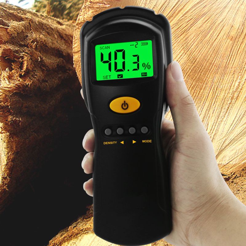 Đồng Hồ Đo Độ Ẩm Gỗ Wer As981 Không Tiếp Xúc Tiện Dụng