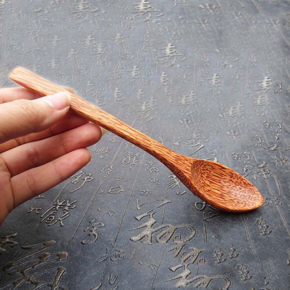 Muỗng Gỗ Tự Nhiên Dùng Nấu Ăn Tiện Dụng