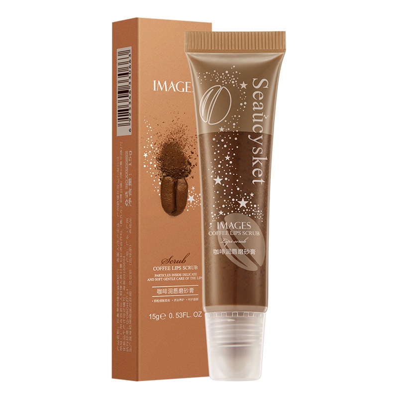 Tẩy Da Chết Tế Bào Chết Môi  Cafe Coffee Moisturizing Lip Scrub Dưỡng Ẩm Và Căng Bóng Môi -URBCBMSG