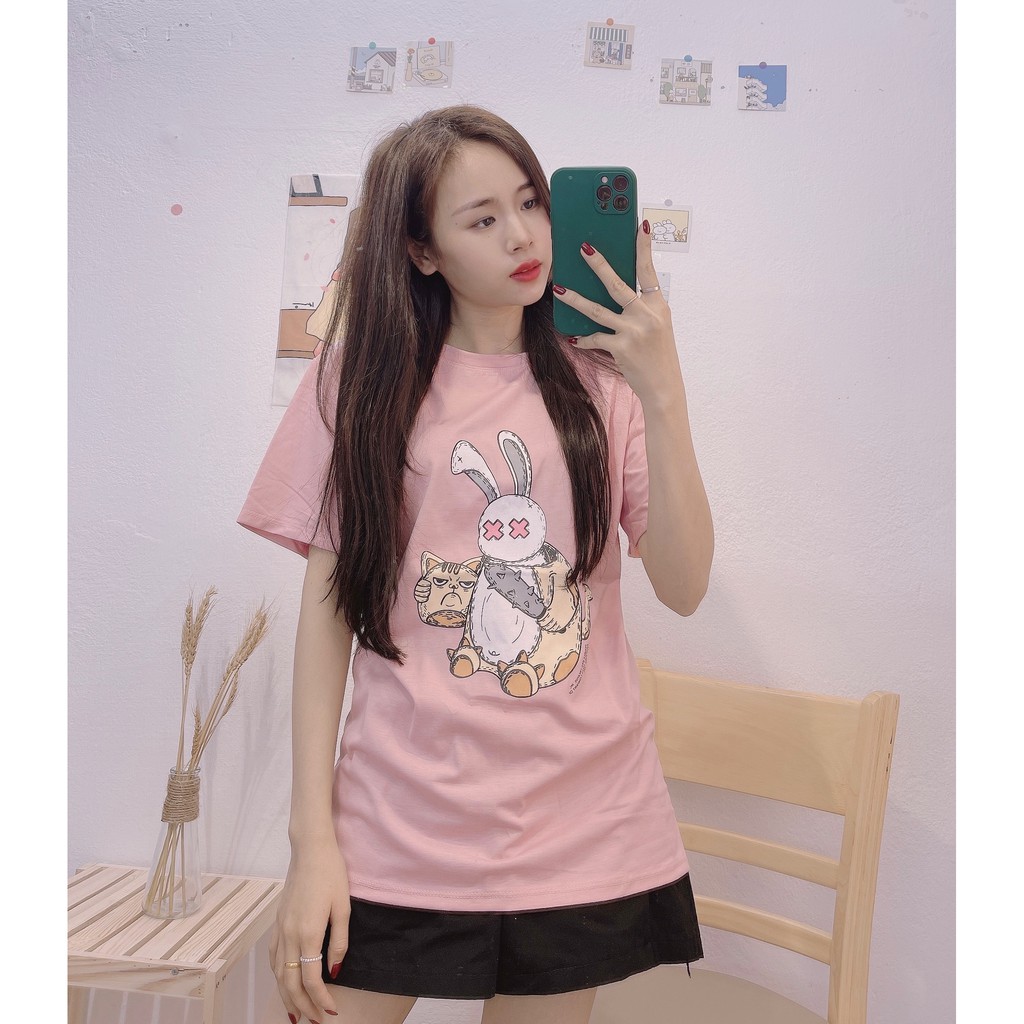 Áo Thun Tay Lỡ Form Rộng Free Size Cotton Hàng Loại 1 Free Ship, Thời Trang Nữ Hot Hit Áo Nữ Phong Cách, MN06 | BigBuy360 - bigbuy360.vn