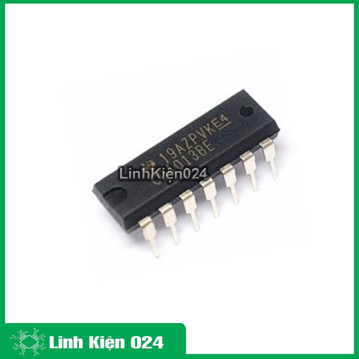 CD4013 - Chân Cắm DIP 14