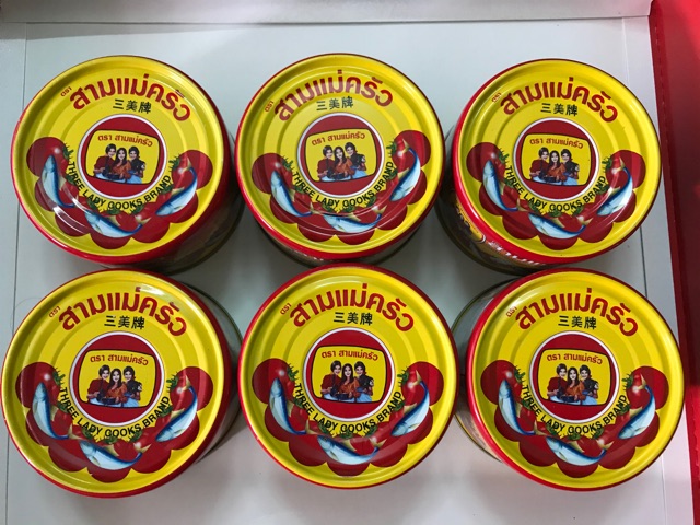 FREESHIP ĐƠN 99K_Cá nục sốt cà 3 cô gái Thái lan 190g