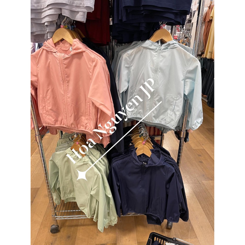 ( Có Bill ) Áo chống nắng gió kid uniqlo nhật bản